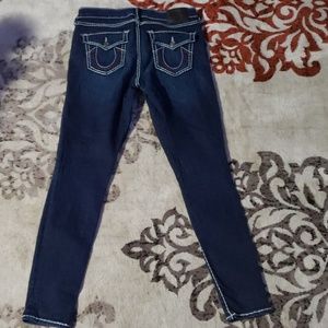 Like New💥True Religion Casey super skinny jeans